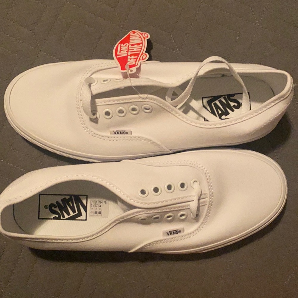 Authentic Vans True White